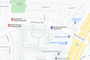 public transportation is close to New Fountains Apartments